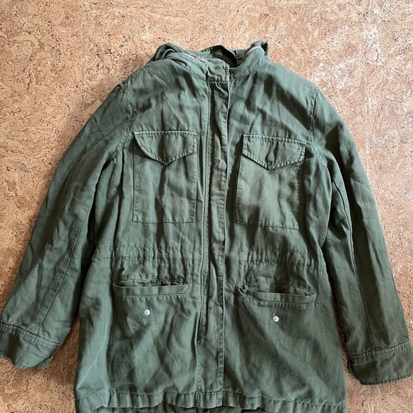Madewell Military Anorak Jacket Hooded - Picture 3 of 8